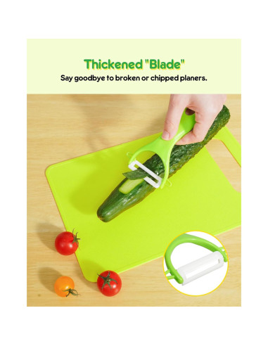 Juego de cuchillos para niños Melican 5 piezas seguro BPA