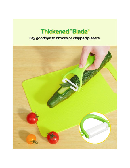 Juego de cuchillos para niños Melican 5 piezas seguro BPA