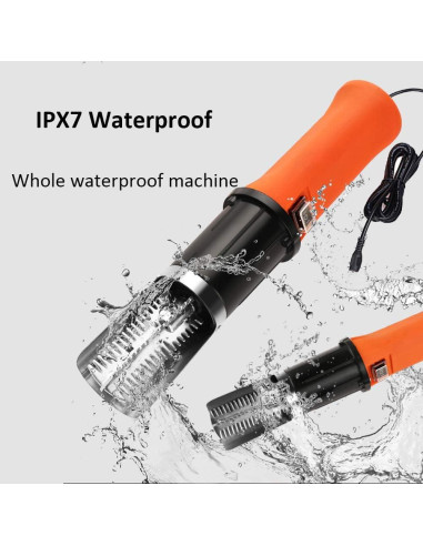 Removedor de Escamas de Pescado Eléctrico Speder 72W Impermeable
