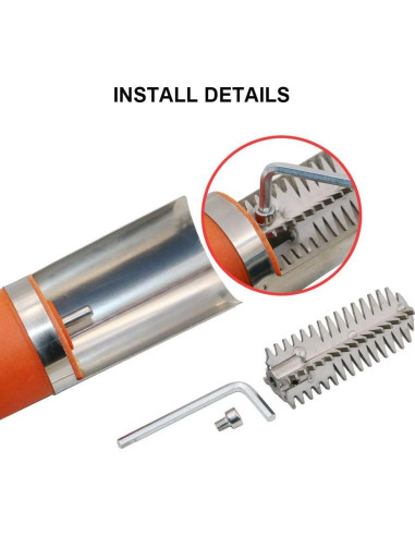 Removedor de Escamas de Pescado Eléctrico Speder 72W Impermeable