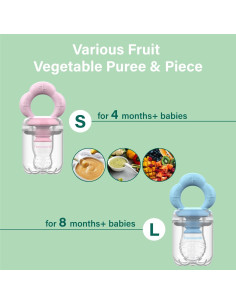 Moldes de Helado de Leche Materna y Alimentador Silicona Bebés 2