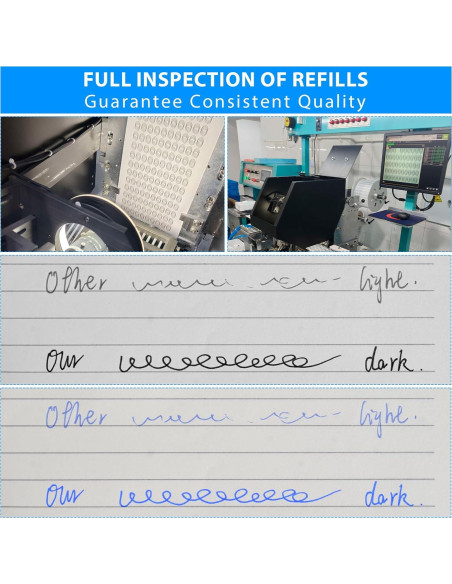 Set de Bolígrafos Borrables Drenubal 0.7mm - Azul y Negro