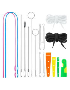 Juego de Herramientas para Enhebrar Cuerdas SINSETU 17 Piezas