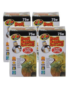 Lámpara de Calentamiento Repti Zoo Med 75W - Paquete de 4