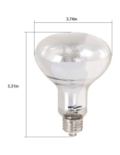 Lámpara de Calor UVA UVB 100W REPTI ZOO para Reptiles 2