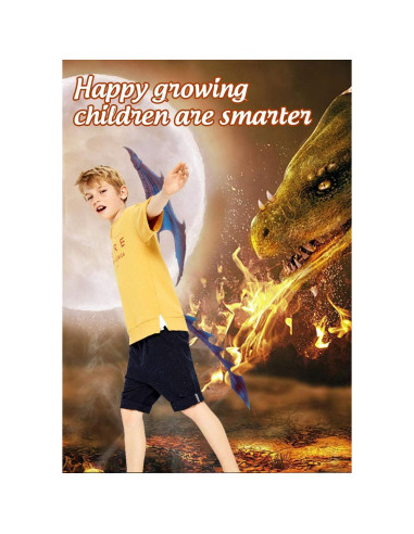 Alas de Dragón Demonio NewL para Niños 60 cm - Halloween