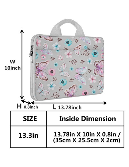 Funda para Laptop Hseok 13-14" Resistente al Agua con Asa