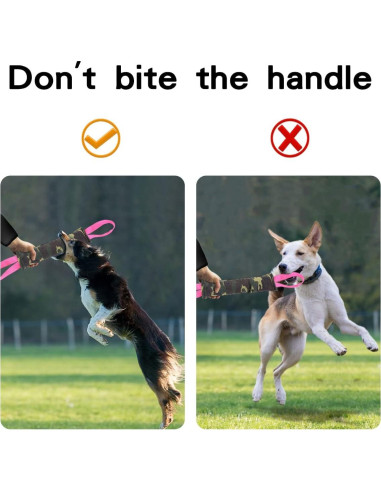 Juguete de Tirón para Perros Storystore 30cm Yute Camuflaje