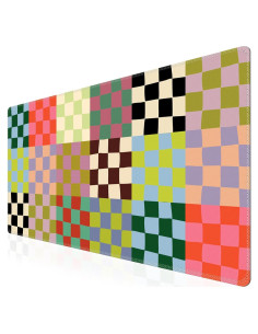 Alfombrilla de Escritorio XXL iCasso Cuadros Retro Antideslizante