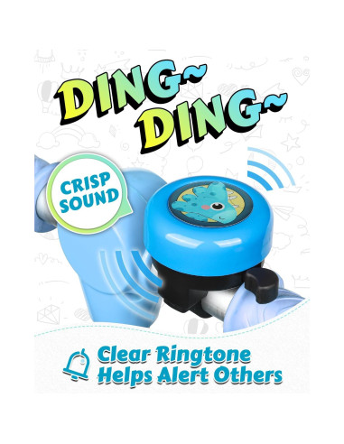 Timbre de Bicicleta VICTGOAL para Niños Sonido Fuerte 22mm