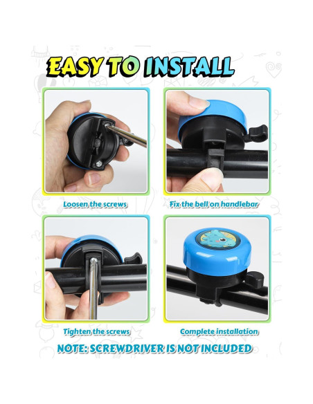 Timbre de Bicicleta VICTGOAL para Niños Sonido Fuerte 22mm