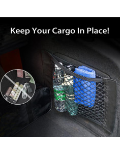 Red de Carga de Malla MOJIOO para Maletero de Coche 40x25cm 2