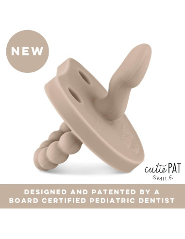 Chupete y Mordedor Ortodóntico Ryan & Rose Duna - 100% Silicona