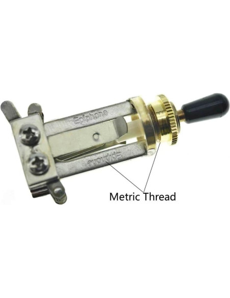Interruptor de Palanca Metrico M12 KAISH para Guitarras Epiphone