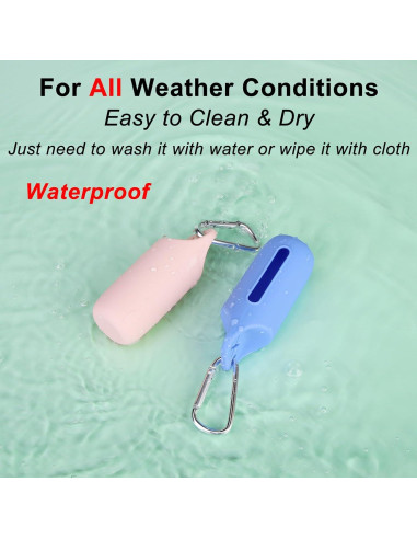 Dispensador de bolsas de excremento para perro USHARP azul