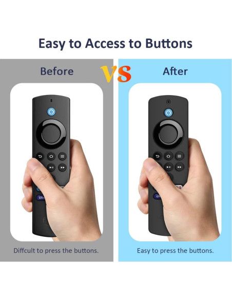 Funda de Silicona LEFXOMPHY para Control Remoto Alexa Lite 2022 Verde