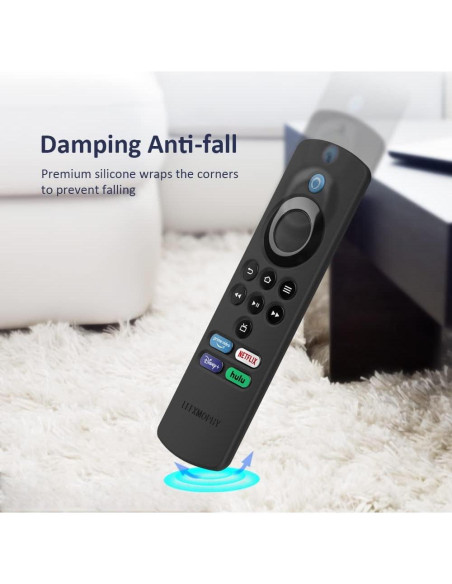 Funda de Silicona LEFXOMPHY para Control Remoto Alexa Lite 2022 Verde