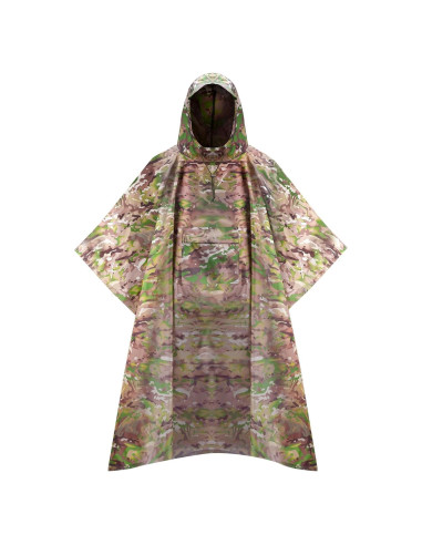 Poncho de Lluvia Camohute Multicam Impermeable Extra Grande