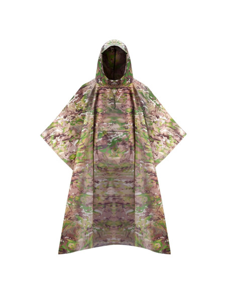 Poncho de Lluvia Camohute Multicam Impermeable Extra Grande