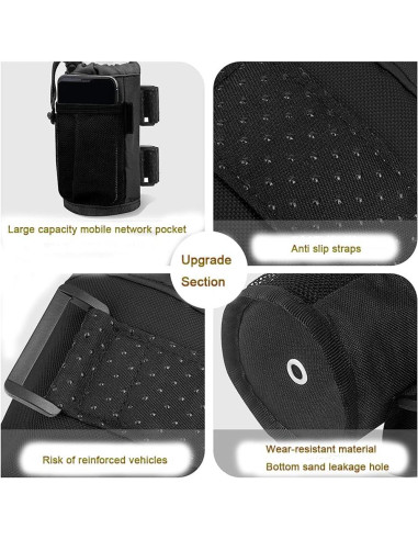 Soporte para Taza y Botella LNtech Negro Universal 1 Pieza