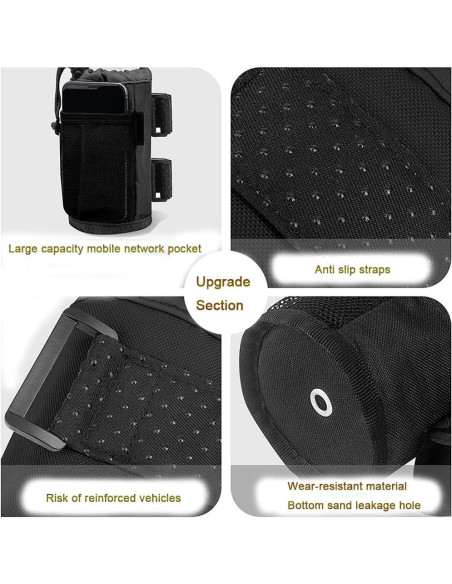 Soporte para Taza y Botella LNtech Negro Universal 1 Pieza