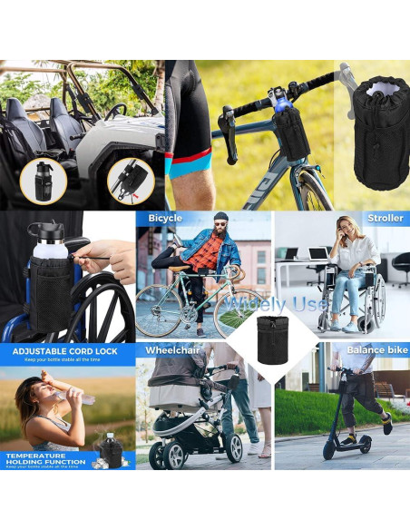 Soporte para Taza y Botella LNtech Negro Universal 1 Pieza