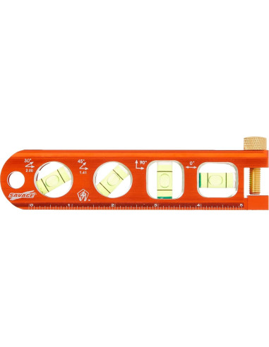 Nivel Torpedo Magnético Swanson TL041M 15 cm Naranja