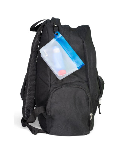 Bolsas Reutilizables Clip-On re)zip Cobalto - Paquete de 2