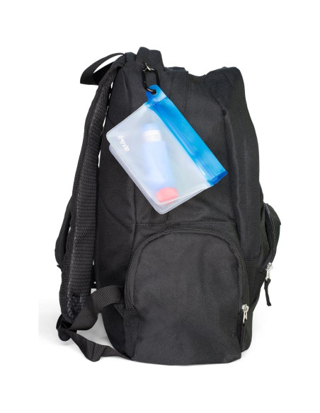 Bolsas Reutilizables Clip-On re)zip Cobalto - Paquete de 2