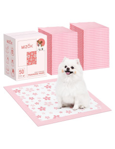 Almohadillas para Cachorros MIZOK 56x56cm Rosa 50 Cuentas