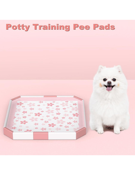 Almohadillas para Cachorros MIZOK 56x56cm Rosa 50 Cuentas