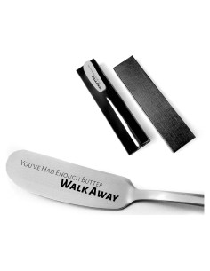 Cuchillo para Mantequilla Myakako Acero Inoxidable 17 cm