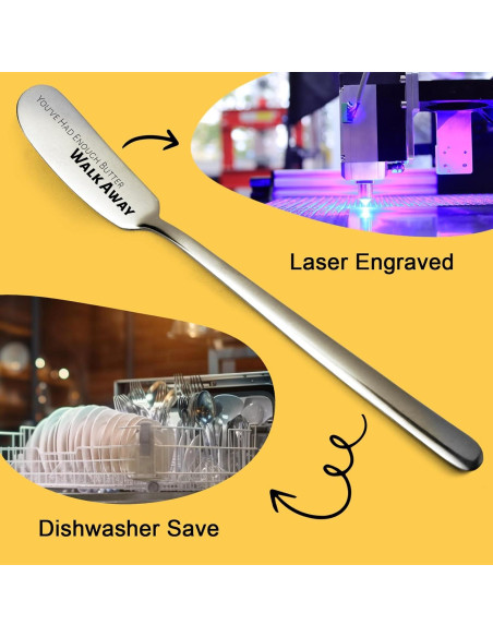 Cuchillo para Mantequilla Myakako Acero Inoxidable 17 cm