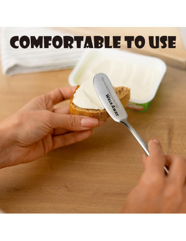 Cuchillo para Mantequilla Myakako Acero Inoxidable 17 cm