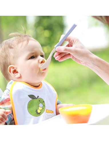 Juego de Utensilios Reutilizables OULIGET Plegables 2 Piezas