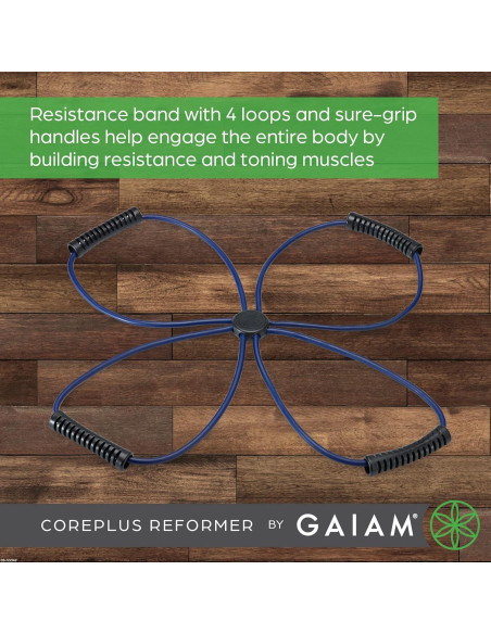 Banda de Resistencia Gaiam Pilates Coreplus - Entrenamiento en Casa