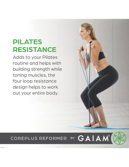 Banda de Resistencia Gaiam Pilates Coreplus - Entrenamiento en Casa