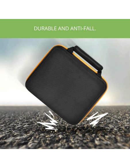 Caja de Almacenamiento para Baterías Dewalt 20V/60V - Amarillo