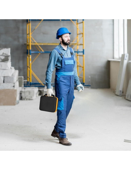Caja de Almacenamiento para Baterías Dewalt 20V/60V - Amarillo