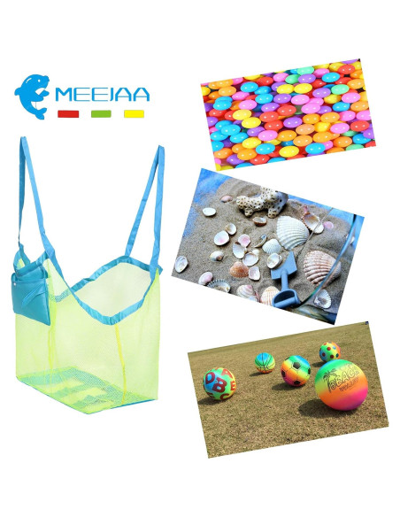 Bolsa de Playa de Malla Meejaa Grande Plegable 45.72x30.48cm