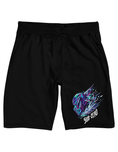 Pantalones Cortos de Pijama Mortal Kombat Sub-Zero Adulto Negro