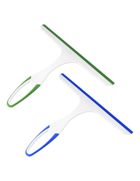 Limpiaparabrisas de Ducha HexinYigjly 2 Pcs 25 cm Azul Verde
