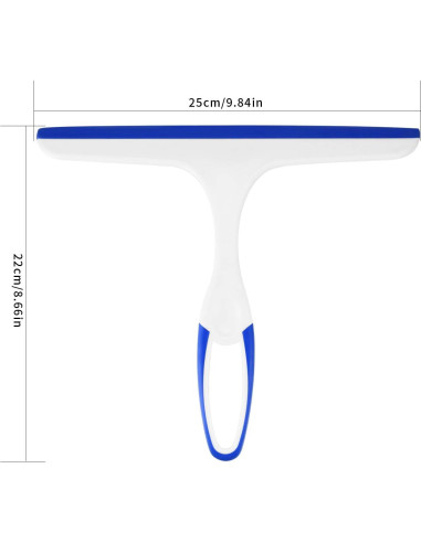 Limpiaparabrisas de Ducha HexinYigjly 2 Pcs 25 cm Azul Verde