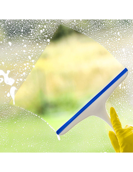 Limpiaparabrisas de Ducha HexinYigjly 2 Pcs 25 cm Azul Verde