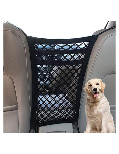 Barrera para Mascotas DYKESON con Organizador de Malla 3 Capas