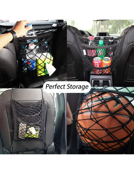 Barrera para Mascotas DYKESON con Organizador de Malla 3 Capas