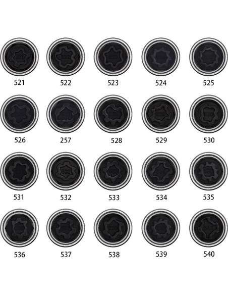 Kit de Llave de Tuerca de Bloqueo de Rueda 21PCS JEUCLEL