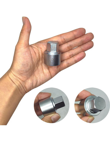 Kit de Llave de Tuerca de Bloqueo de Rueda 21PCS JEUCLEL