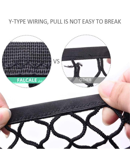 Barrera para Mascotas DYKESON con Organizador de Malla 3 Capas