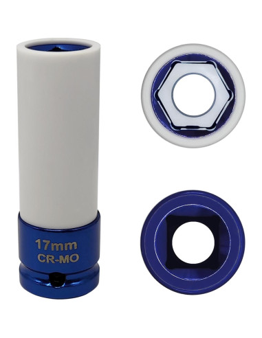 Kit de Llave de Tuerca de Bloqueo de Rueda 21PCS JEUCLEL